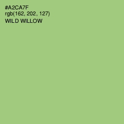 #A2CA7F - Wild Willow Color Image